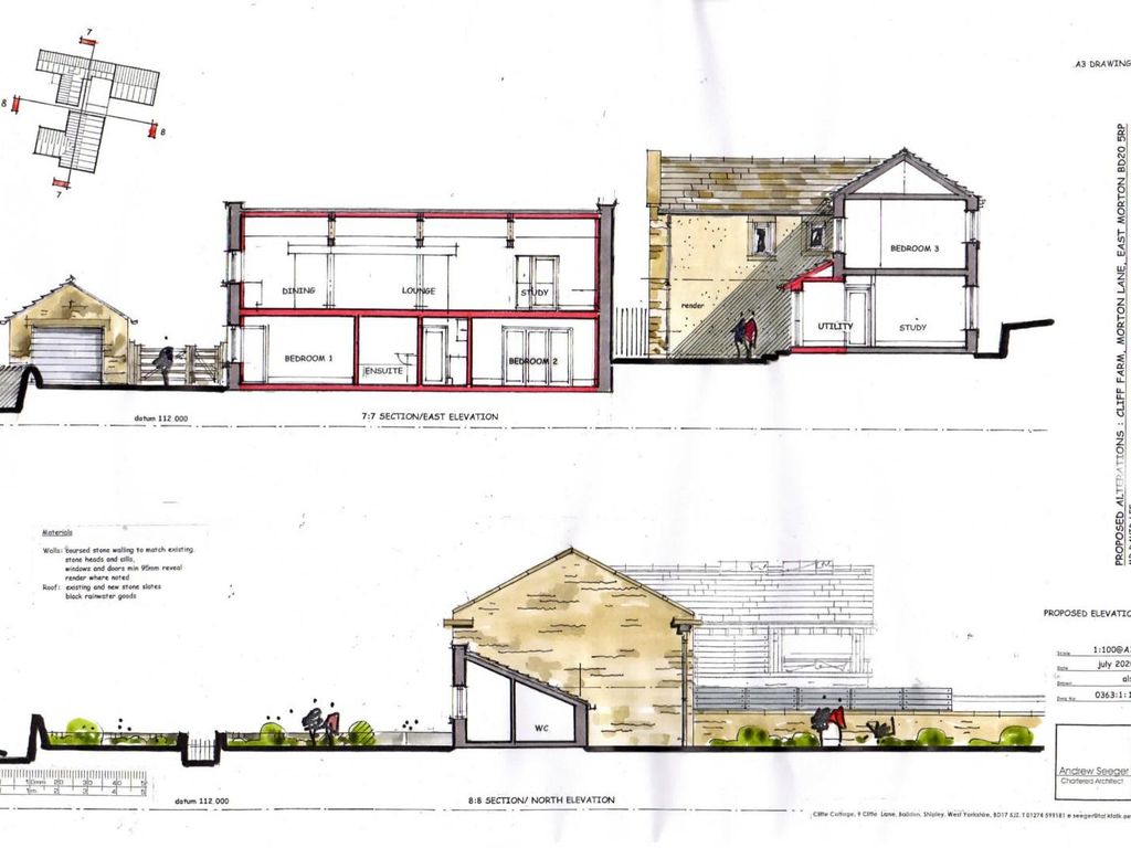 4 bed link detached house for sale in Morton Lane, East Morton, Keighley BD20, £615,000