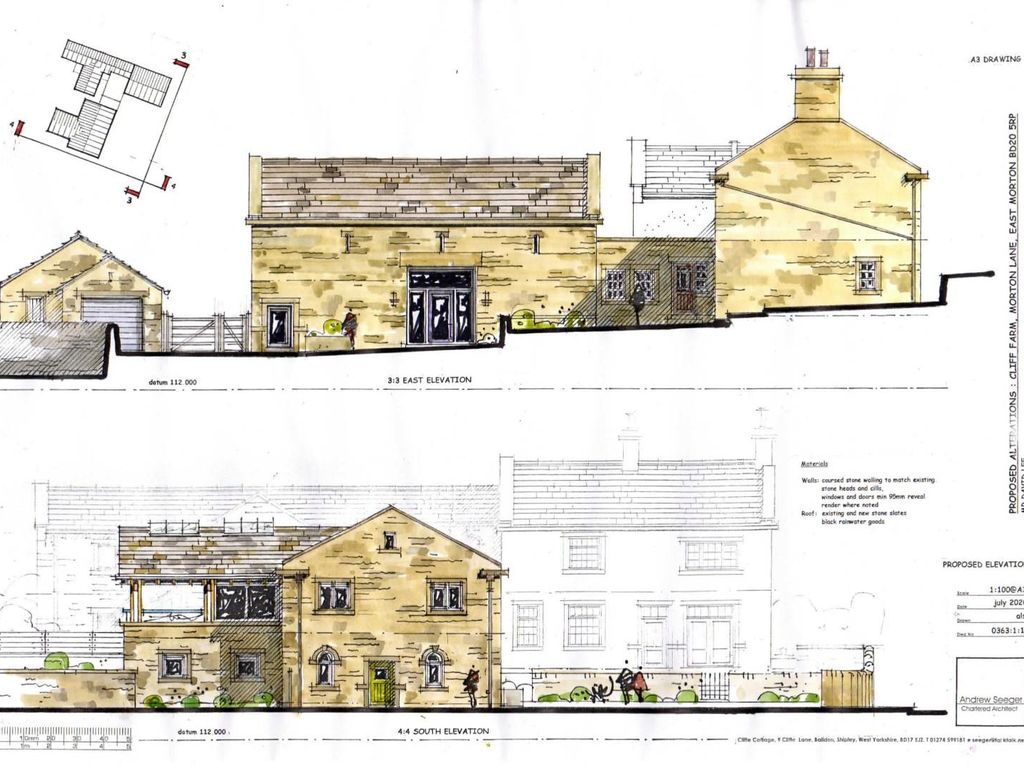 4 bed link detached house for sale in Morton Lane, East Morton, Keighley BD20, £615,000