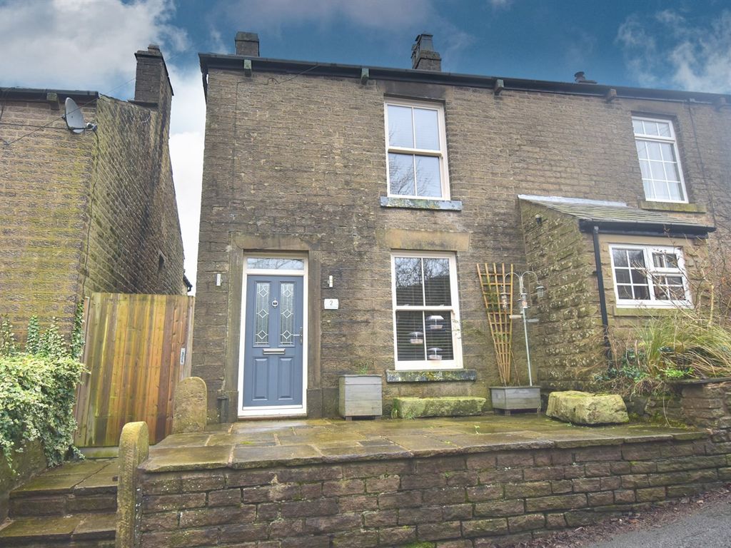 3 bed semi-detached house for sale in Shepherds Cottage, Whitehough, Chinley, High Peak SK23, £375,000