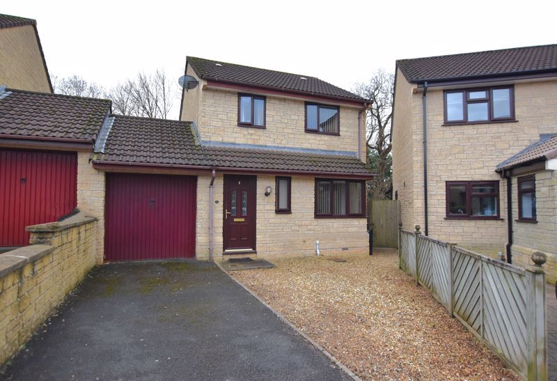 3 bed link detached house for sale in Sunnymead, Midsomer Norton, Radstock BA3, £349,950