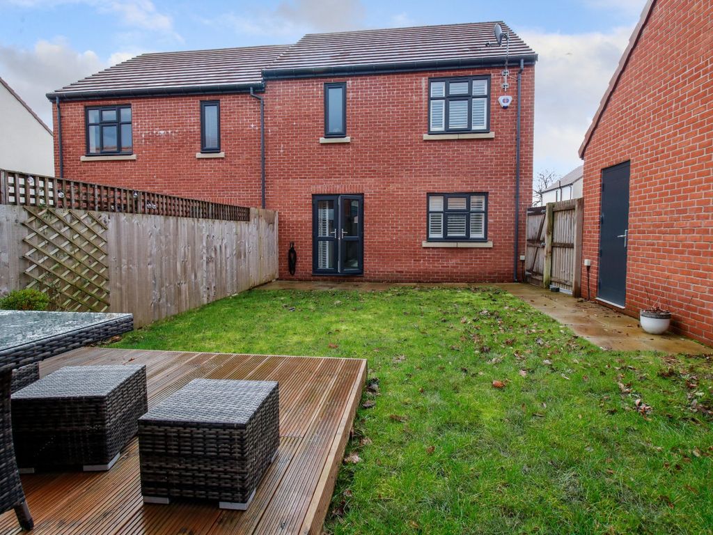 New home, 3 bed semi-detached house for sale in West Close, West Park, Leeds, West Yorkshire LS16, £375,000