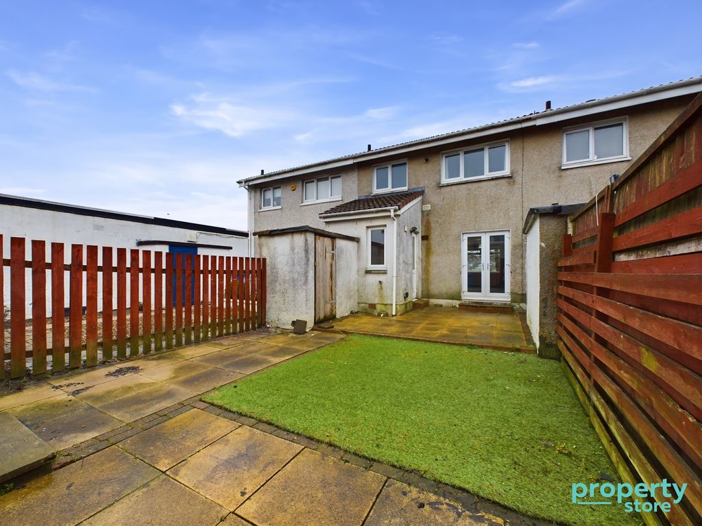 2 bed terraced house for sale in Jervis Terrace, East Kilbride, South Lanarkshire G75, £130,000