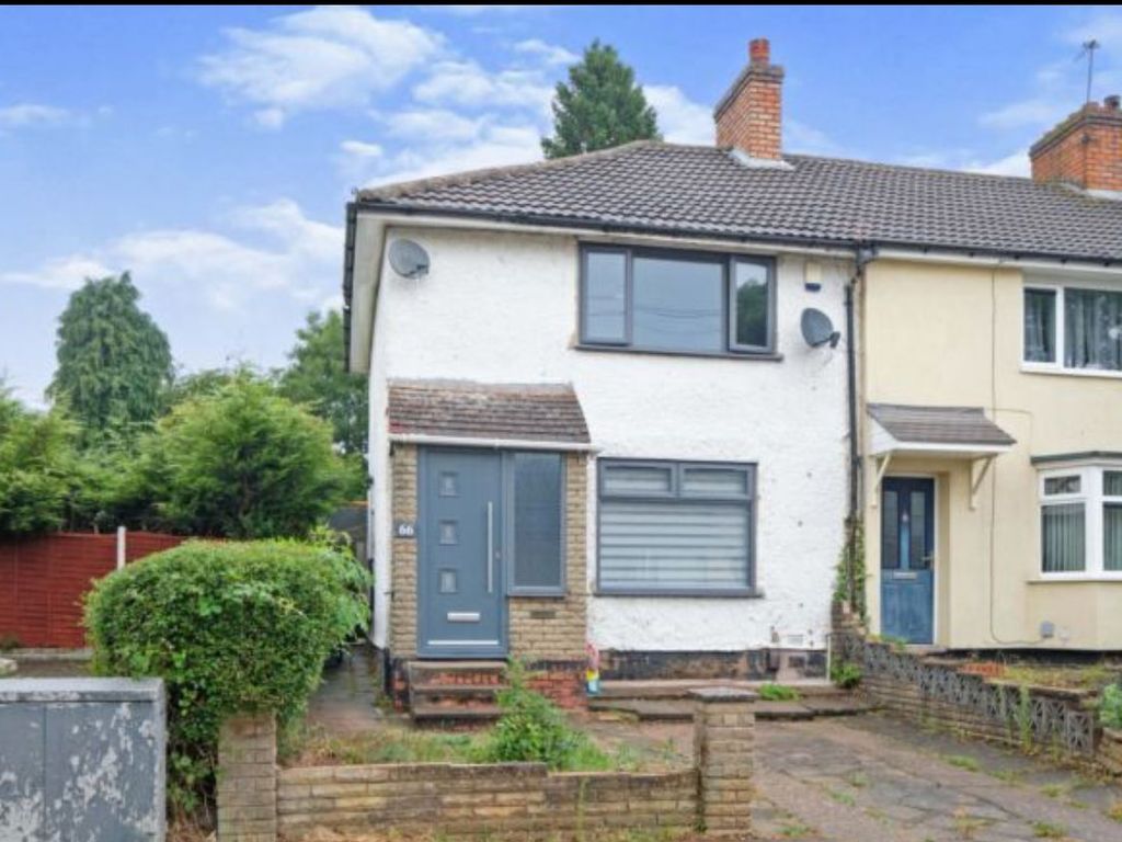 3 bed end terrace house for sale in Chinn Brook Road, Billesley, Birmingham B13, £240,000