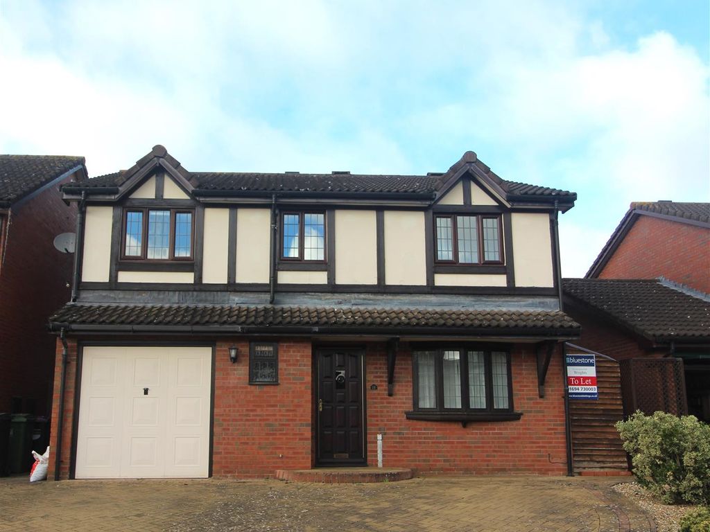 4 bed detached house to rent in Millers Green, Shrewsbury SY1, £1,150 pcm