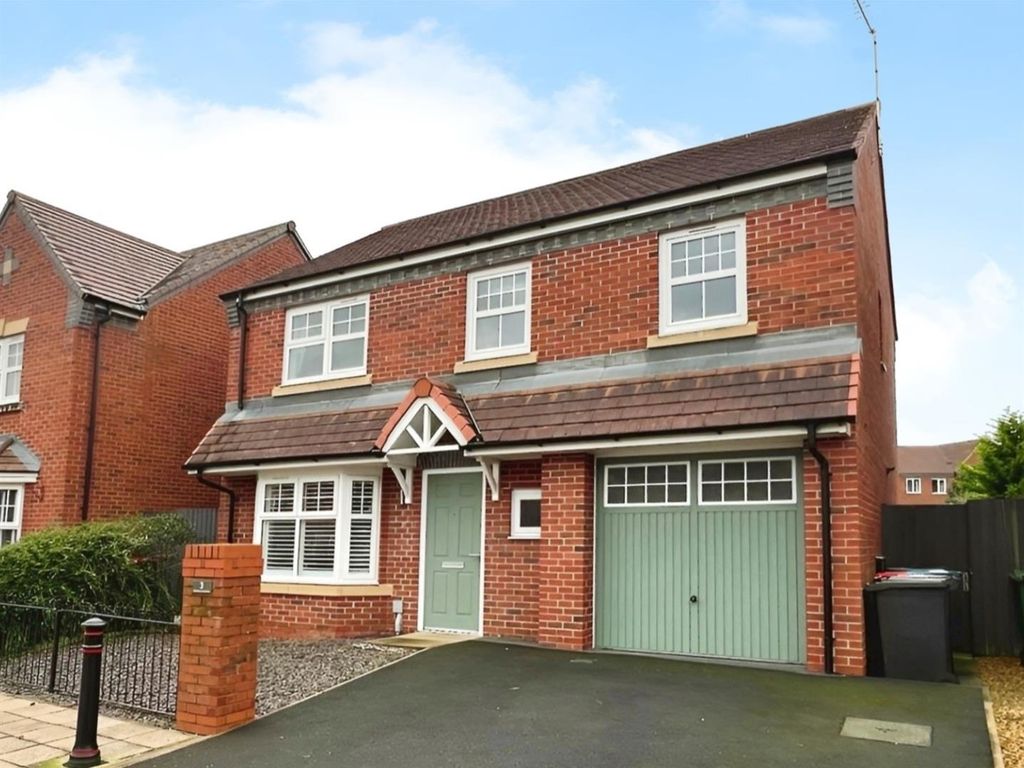 4 bed detached house for sale in Sandeman Crescent, Northwich CW8, £365,000