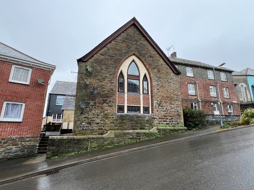 2 bed flat for sale in Flat 1, The Old Chapel 42A, Tower Street, Launceston, Cornwall PL15, £45,000