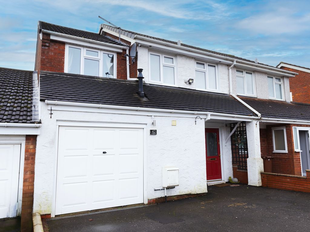3 bed semi-detached house for sale in Langholm Drive, Cannock WS12, £265,000