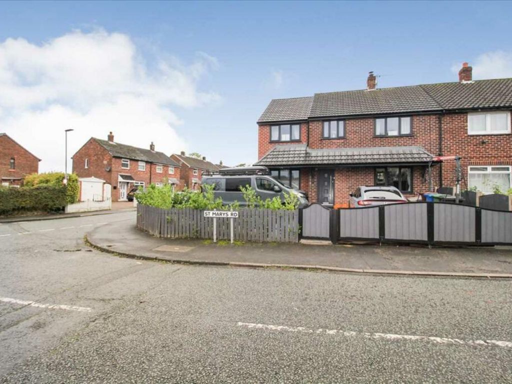 4 bed semi-detached house for sale in St. Marys Road, Wigan WN2, £230,000