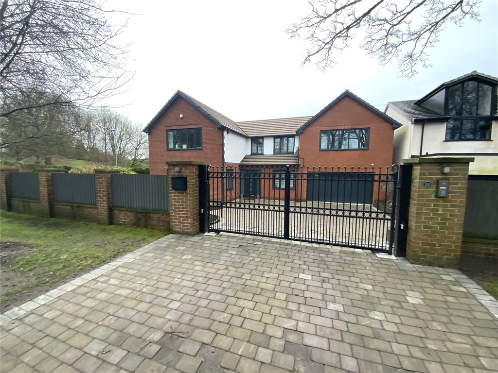 5 bed detached house for sale in Norden Road, Bamford, Rochdale OL11, £675,000