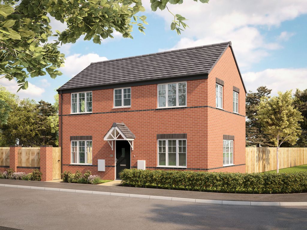 New home, 3 bed detached house for sale in "The Leyburn" at Leicester Road, Uppingham, Oakham LE15, £364,995