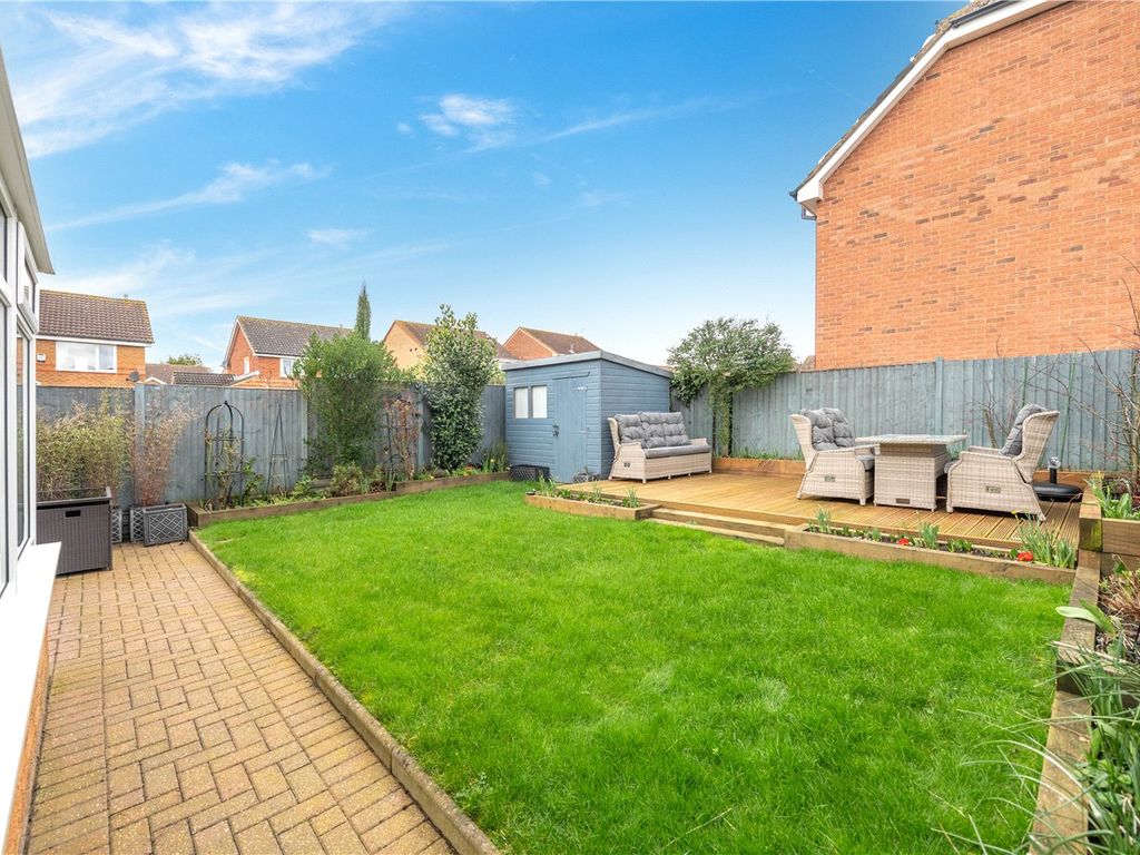 3 bed detached house for sale in Aidan Road, Quarrington, Sleaford, Lincolnshire NG34, £279,950