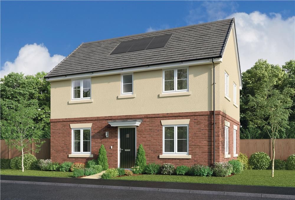 New home, 3 bed detached house for sale in "The Braxton" at Bent House Lane, Durham DH1, £274,000