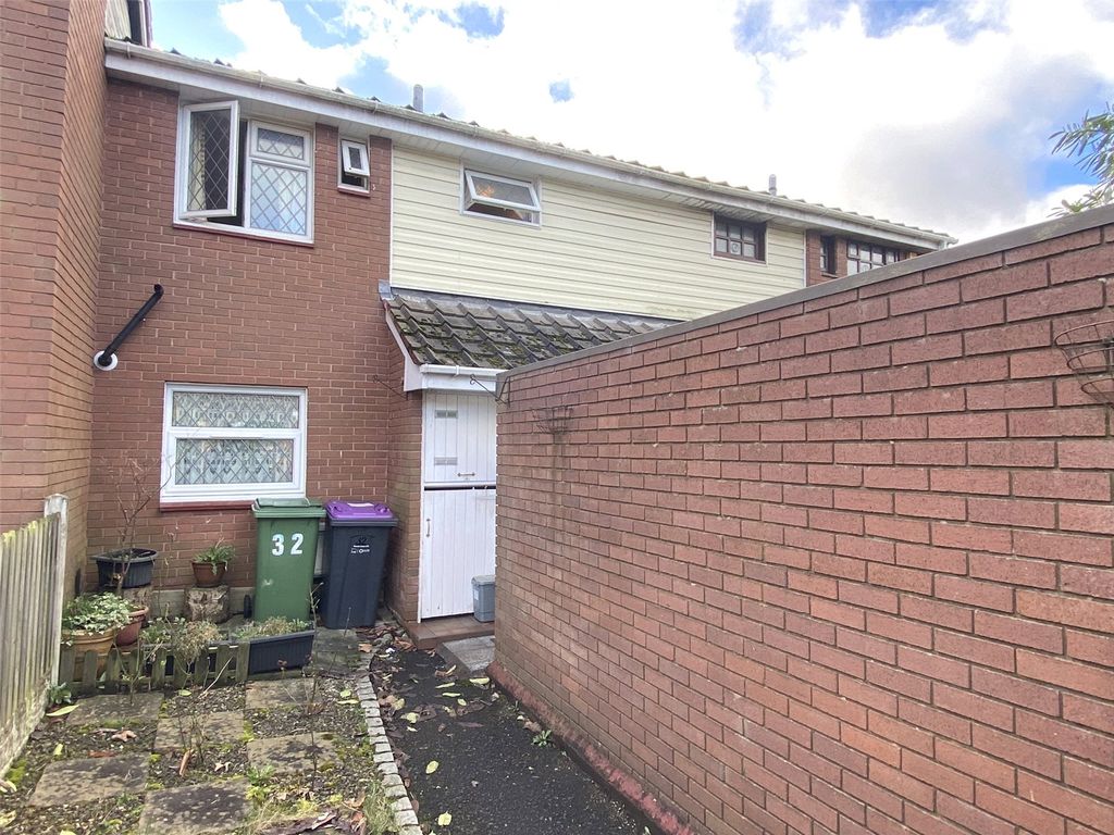 3 bed terraced house for sale in Danesford, Hollinswood, Telford, Shropshire TF3, £110,000
