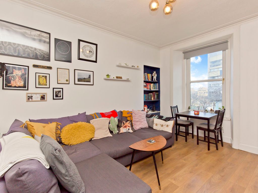 1 bed flat for sale in 37/3 North Junction Street, Leith EH6, £155,000