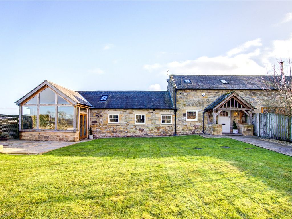 4 bed barn conversion for sale in The Dairy South High Moor Farm, Felton, Morpeth, Northumberland NE65, £800,000