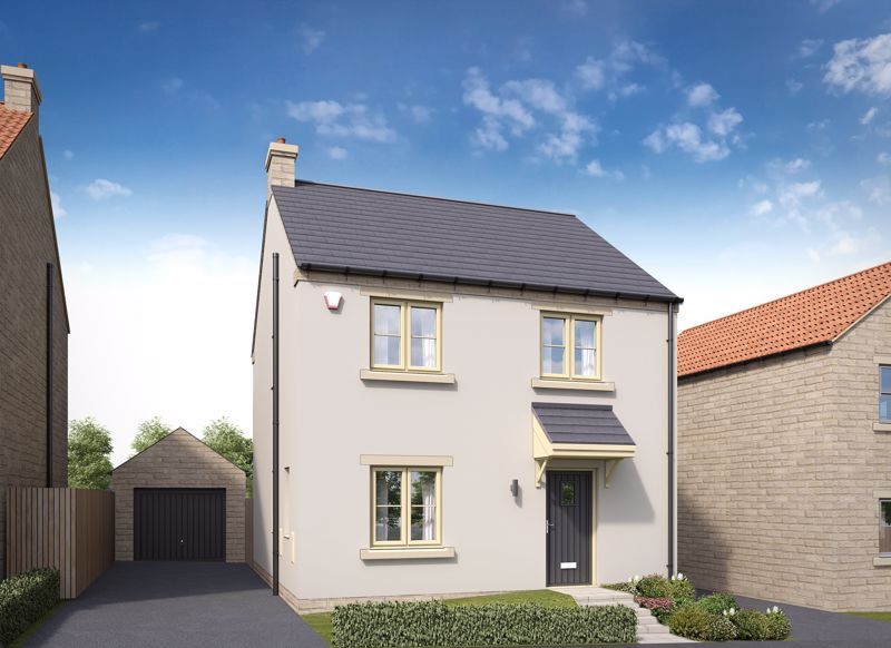 New home, 3 bed detached house for sale in The Newton At The Coast, Burniston, Scarborough YO13, £344,950