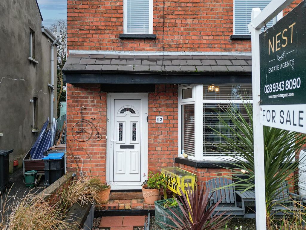 2 bed semi-detached house for sale in Somerton Gardens, Belfast BT15, £169,950