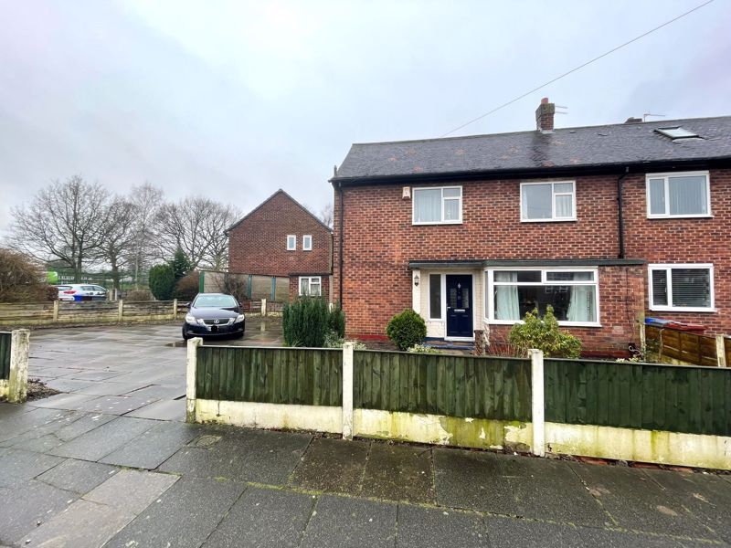 3 bed end terrace house for sale in Sealand Road, Wythenshawe, Manchester M23, £240,000