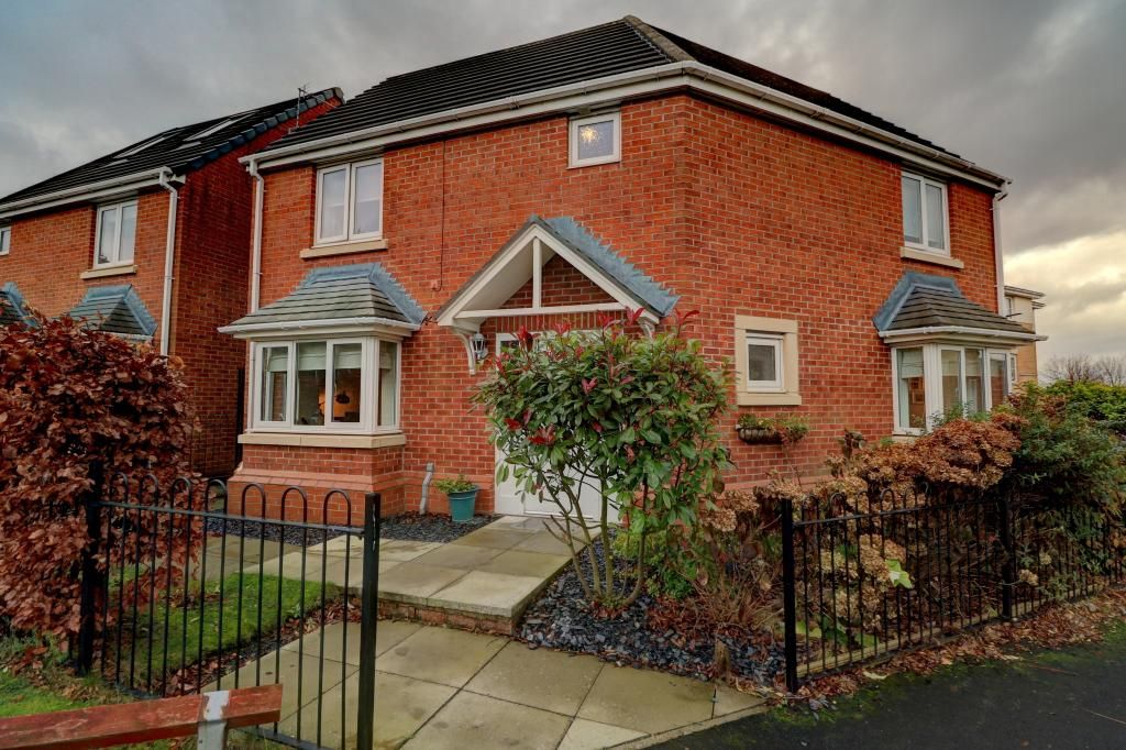 3 bed detached house for sale in Flanders Court, Chester Le Street DH3, £204,950