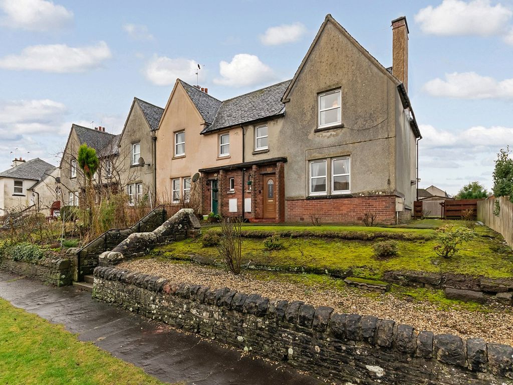 3 bed end terrace house for sale in George Street, Dunblane FK15, £185,000