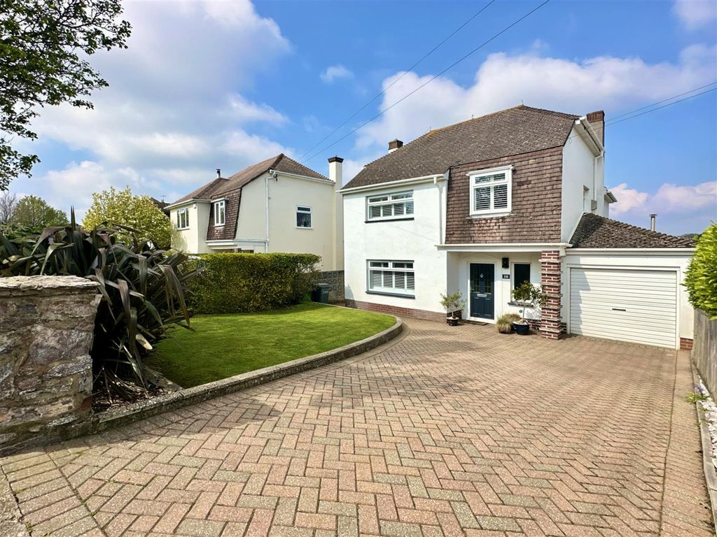 4 bed detached house for sale in Langley Avenue, Brixham TQ5, £630,000