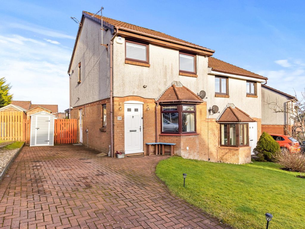 3 bed semi-detached house for sale in Drummond Way, Newton Mearns, Glasgow G77, £265,000