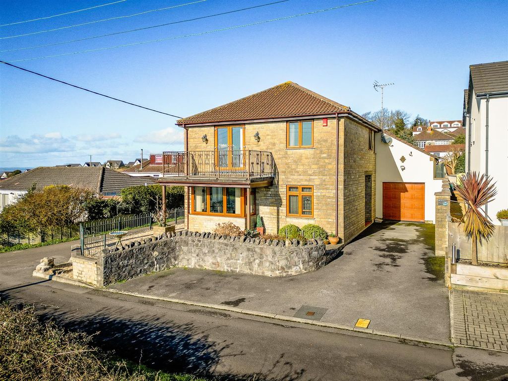 4 bed detached house for sale in Hillcote, Bleadon Hill, Weston-Super-Mare BS24, £575,000