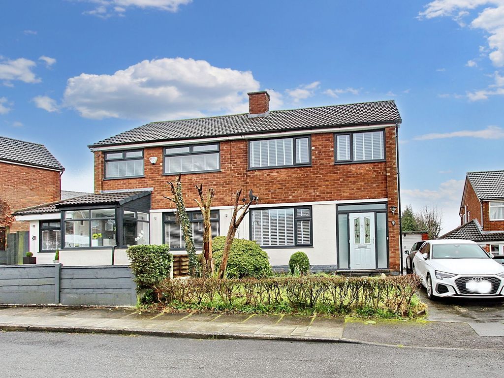 3 bed semi-detached house for sale in Felton Close, Bury BL9, £280,000