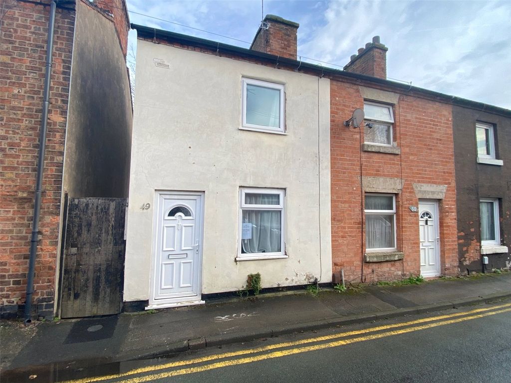 2 bed end terrace house for sale in North Castle Street, Stafford, Staffordshire ST16, £119,950