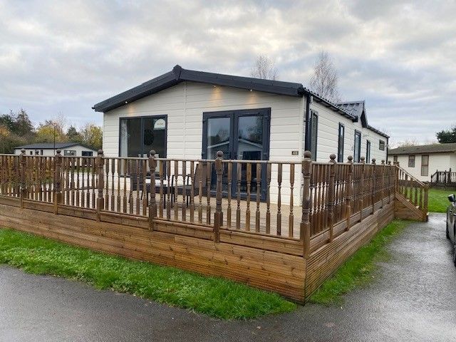 3 bed lodge for sale in Carnoustie Court, Tydd St Giles, Wisbech, Cambridgeshire, 5Nz PE13, £145,000