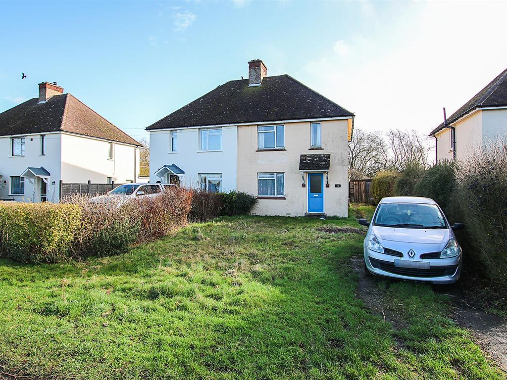 3 bed semi-detached house for sale in Brinkley Road, Burrough Green, Newmarket CB8, £280,000