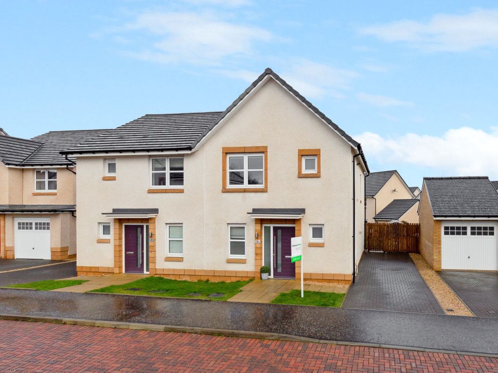 3 bed semi-detached house for sale in 9 Shiel Hall Circle, Rosewell EH24, £250,000