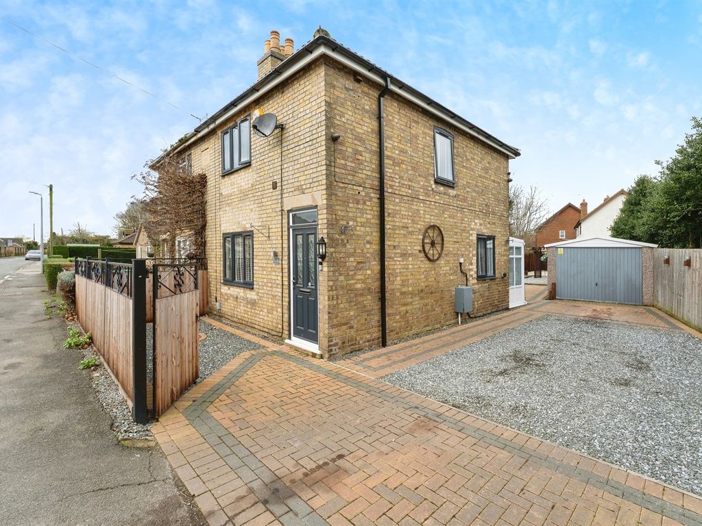 3 bed semi-detached house for sale in Doddington Road, Benwick, March PE15, £270,000