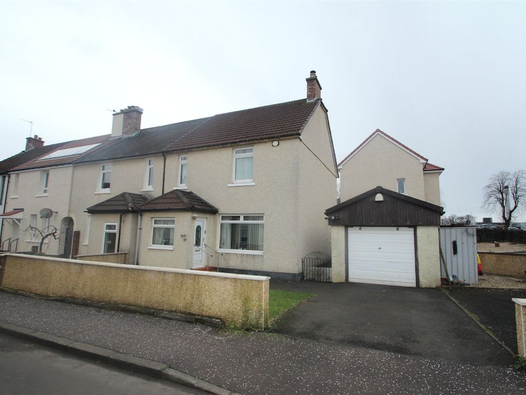 3 bed end terrace house for sale in Kipps Avenue, Airdrie ML6, £150,000