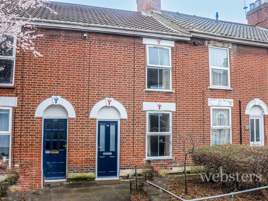 3 bed terraced house for sale in Esdelle Street, Norwich NR3, £195,000