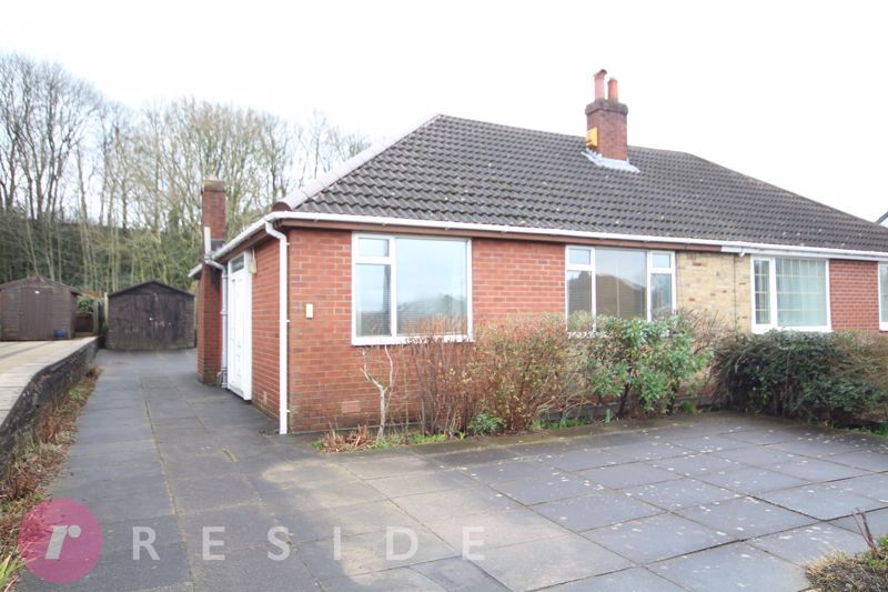 2 bed semi-detached bungalow for sale in Ladyhouse Close, Milnrow, Rochdale OL16, £200,000