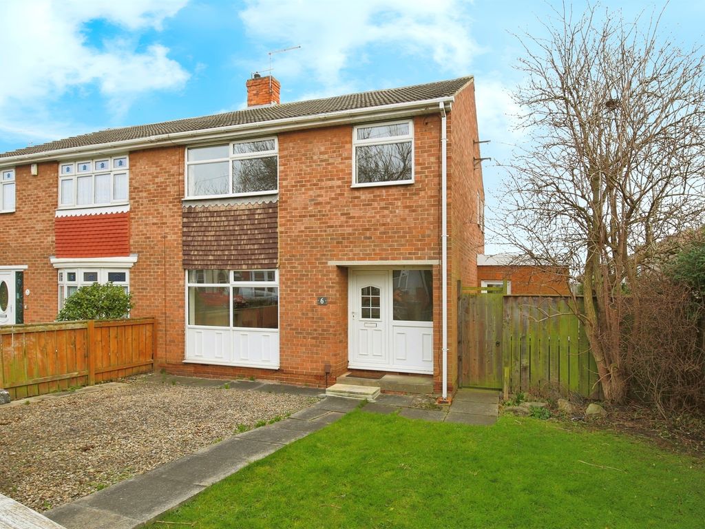 3 bed semi-detached house for sale in Thornhill Gardens, Hartlepool TS26, £130,000