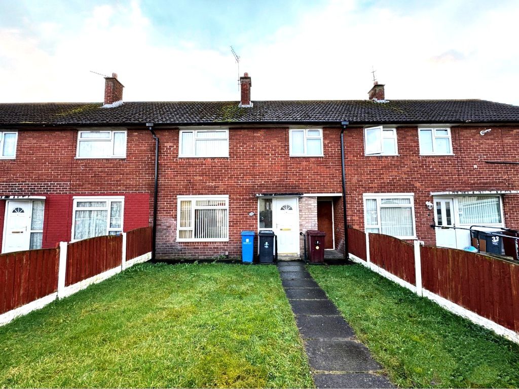 3 bed terraced house for sale in Roseheath Drive, Liverpool, Merseyside L26, £120,000