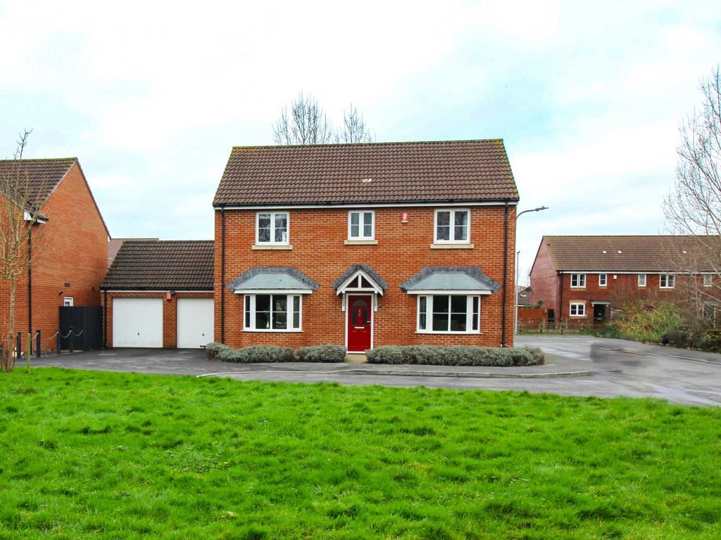 4 bed detached house for sale in Barker Close, West Wick, Weston-Super-Mare BS24, £525,000