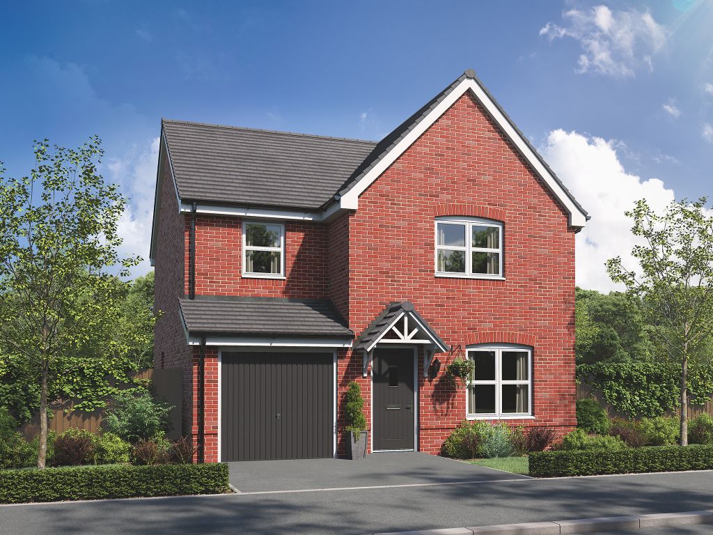 New home, 4 bed detached house for sale in "The Rivington" at Broomhill, Downham Market PE38, £364,000