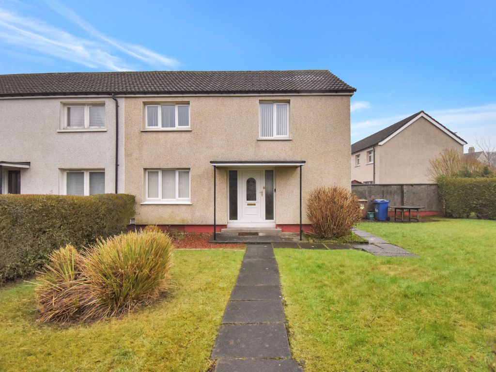3 bed end terrace house for sale in Clippens Road, Linwood, Renfrewshire PA3, £120,000