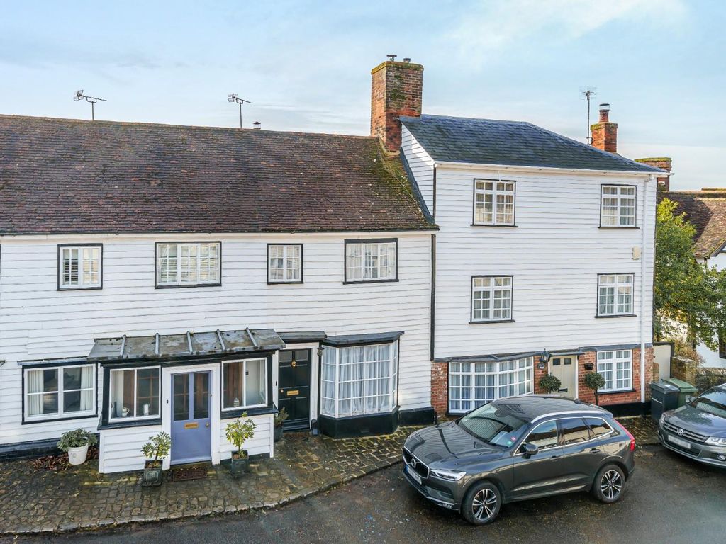 3 bed terraced house for sale in Broad Street, Sutton Valence, Maidstone ME17, £625,000