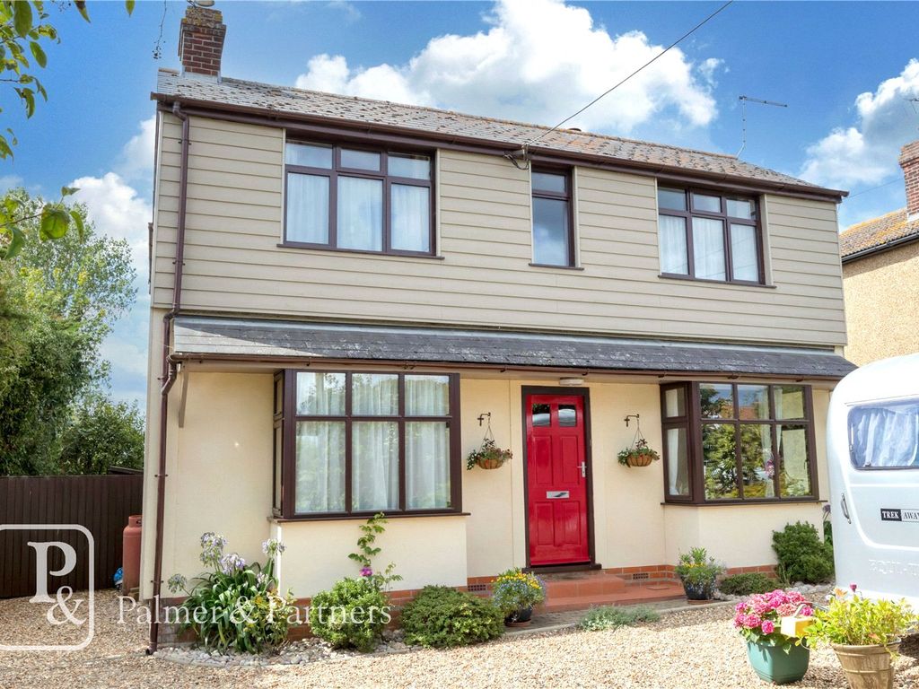 3 bed detached house for sale in Layer Breton Hill, Layer Breton, Colchester, Essex CO2, £500,000