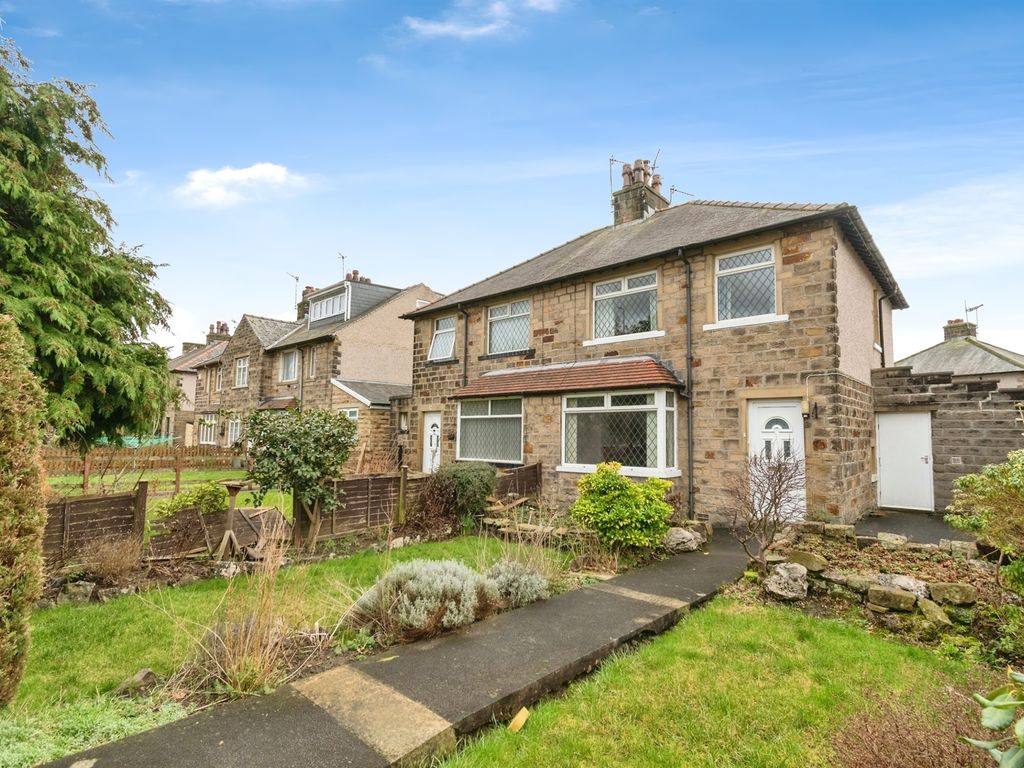 3 bed semi-detached house for sale in Bradford Road, Riddlesden, Keighley BD20, £210,000
