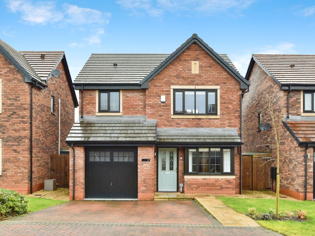 3 bed detached house for sale in Oakley Drive, Alsager, Cheshire ST7, £350,000
