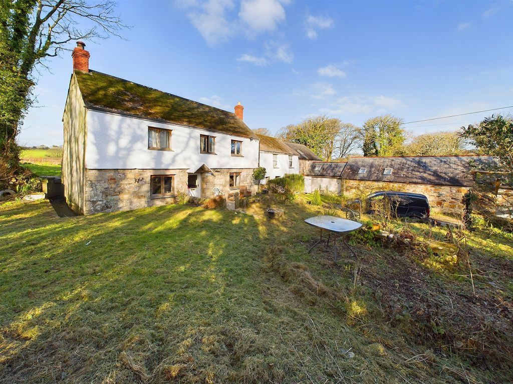3 bed detached house for sale in Relubbus, Penzance TR20, £1,000,000