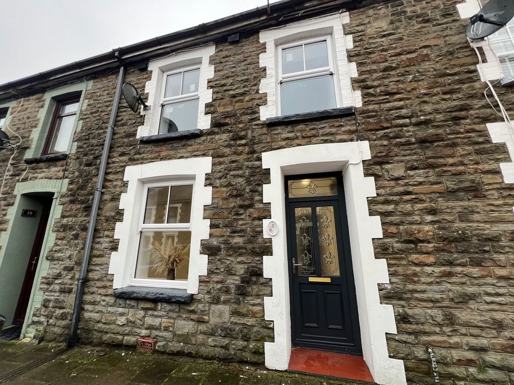 3 bed terraced house for sale in Griffith Street Ferndale -, Maerdy CF43, £129,950