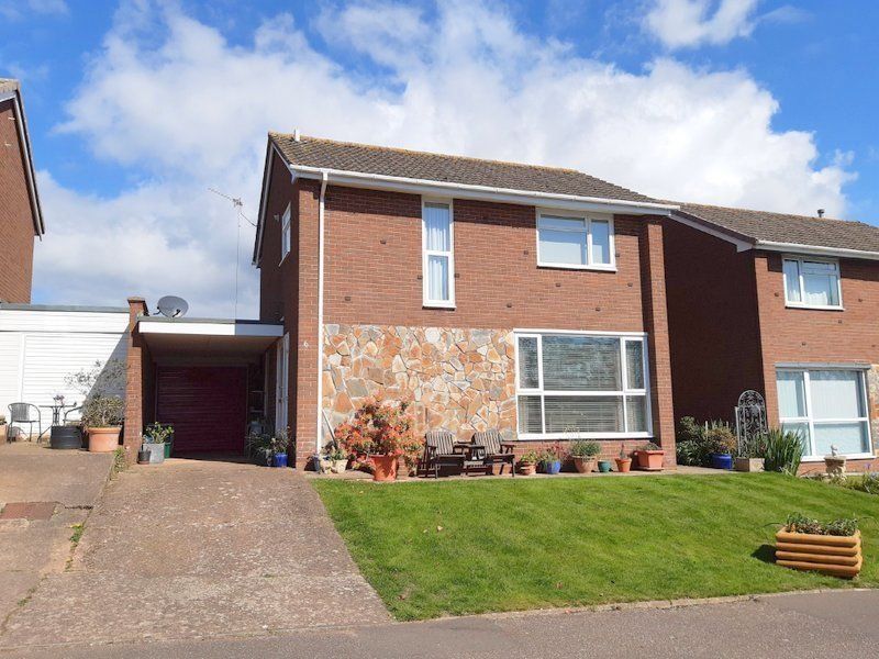 3 bed detached house for sale in Walls Close, Exmouth EX8, £399,950