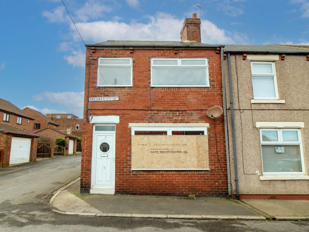 3 bed end terrace house for sale in 1 Stewart Street, Peterlee, County Durham SR8, £25,000