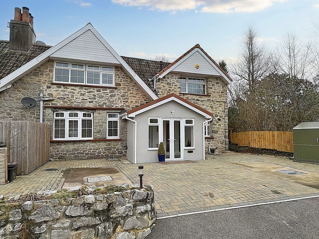 5 bed semi-detached house for sale in Southleaze Cottage, Winscombe, North Somerset. BS25, £600,000